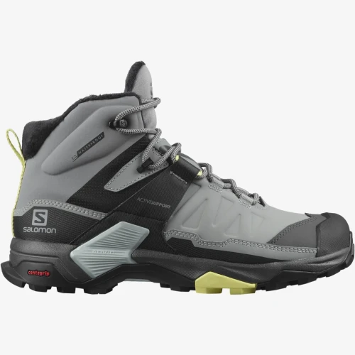 Buty zimowe damskie Salomon X ULTRA 4 MID WINTER W CS WP - Monument
