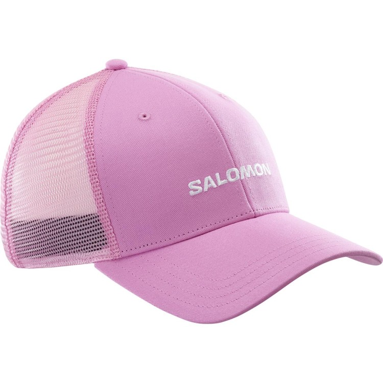 LC2682400 Czapka Salomon Logo Trucker Cap Cyclamen TatraStore (1).jpeg
