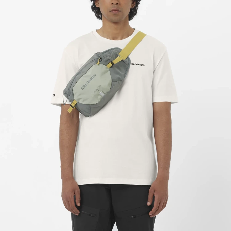 Koszulka CHEST LOGO REGULAR TEE WHISPER WHITE Tatrastore.webp