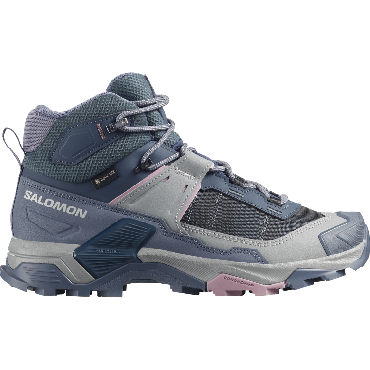 L49104000 Buty Salomon X ULTRA 5 MID GTX W Spellbound Monument Dusky Orchid TatraStore