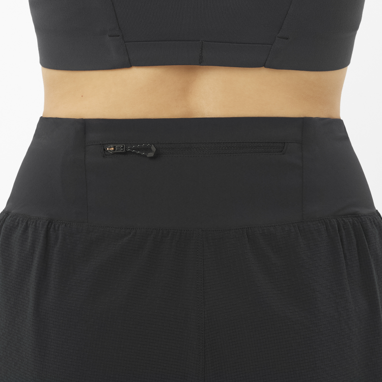 LC2779600 Spodenki damskie Salomon SENSE AERO STOW 4 SHTS W DEEP BLACK TatraStore (4).png