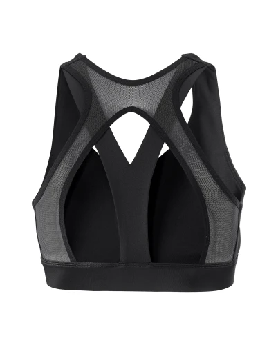 Damski biustonosz sportowy Salomon CROSS RUN BRA W DEEP BLACK TatraStore 5.webp
