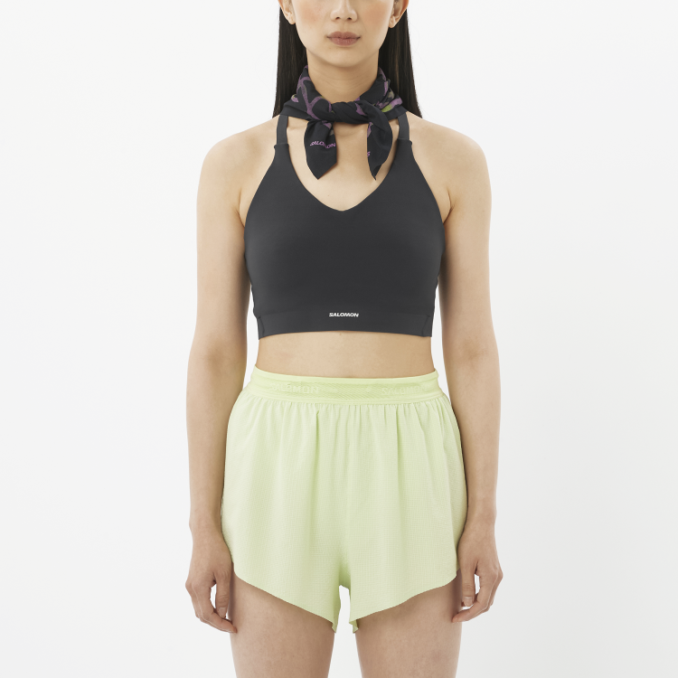 LC2827700 Damski biustonosz sportowy Salomon SHAKEout BLISS W DEEP BLACK TatraStore (2).png