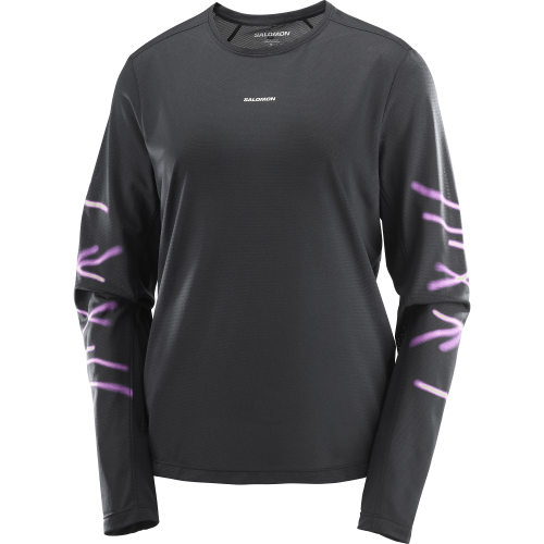 LC2771900 Koszulka damska Salomon SHAKEout CORE LS TEE GRAPHIC W DEEP BLACK TatraStore (1).png
