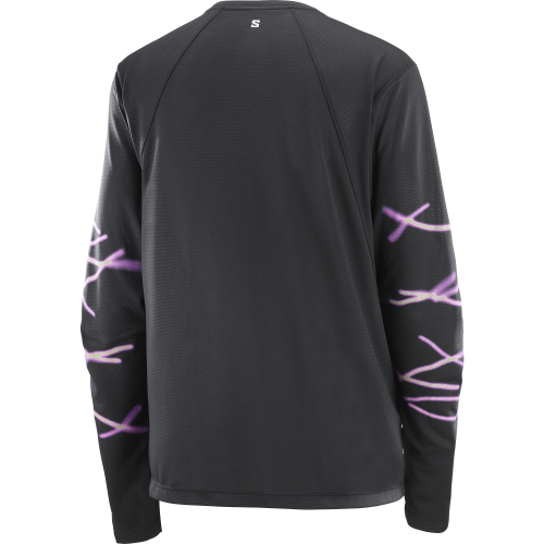 LC2771900 Koszulka damska Salomon SHAKEout CORE LS TEE GRAPHIC W DEEP BLACK TatraStore (3).png
