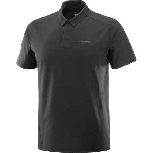 LC2439400 Koszulka męska Salomon TRACKLINE POLO M DEEP BLACK TatraStore (1).png