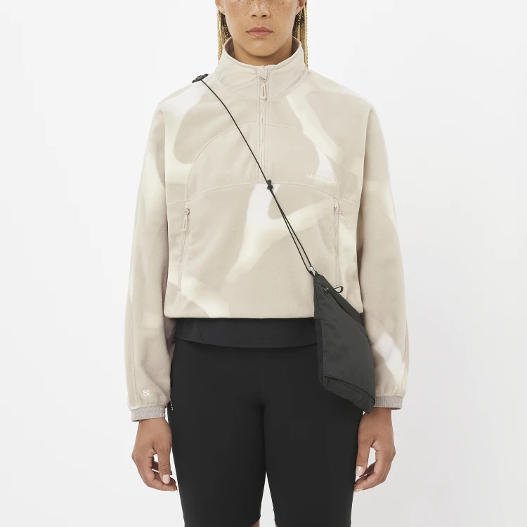 LC2845600 Bluza damska Salomon CHROMA FLEECE CROP HZ W SILVER CLOUD TatraStore (2).png