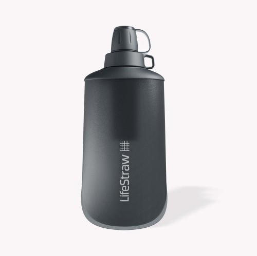 LifeStraw Peak 650ml Series Dark Mountain Grey