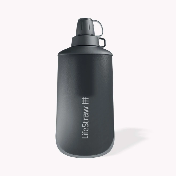 LifeStraw Peak 650ml Series Dark Mountain Grey