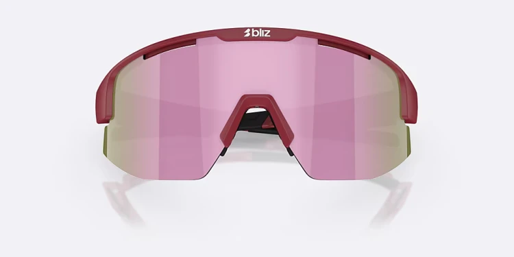 BLIZ Matrix Small Matt Burgundy _ Brown Rose Mirror ZB7007 700704 (4).jpg