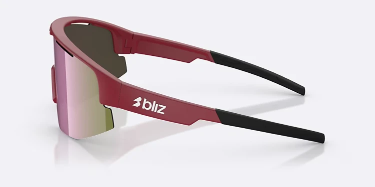 BLIZ Matrix Small Matt Burgundy _ Brown Rose Mirror ZB7007 700704 (6).jpg