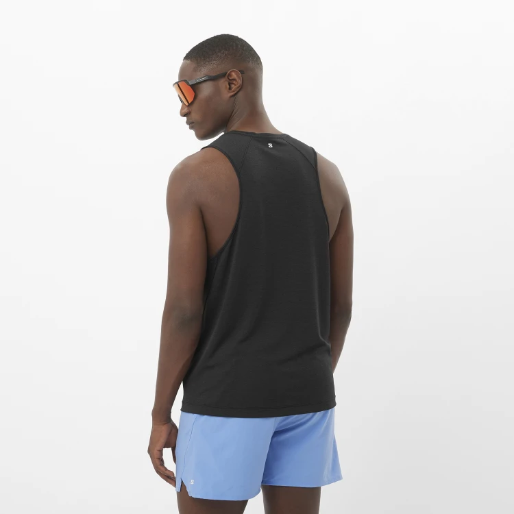LC2424800 Koszulka męska Salomon SHAKEout CORE TANK M DEEP BLACK TatraStore (4).png