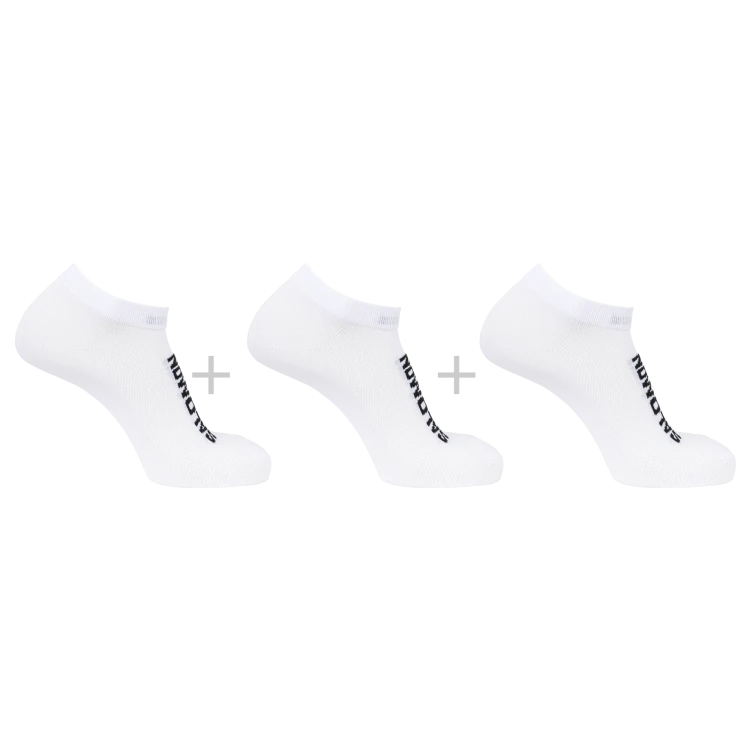 LC2912100 Skarpety Salomon EVERYDAY LITE LOW 3-PACK White TatraStore