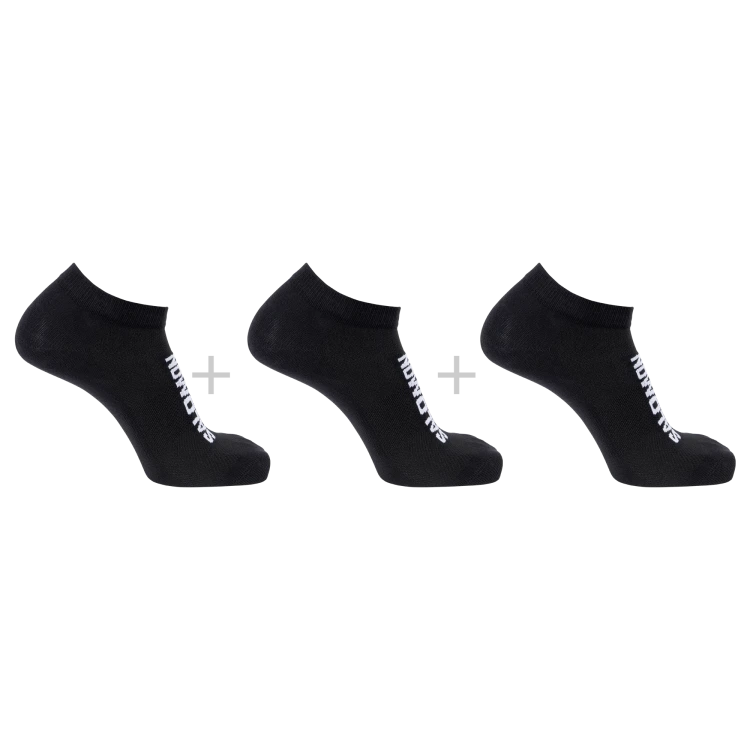 LC2912000 Skarpety Salomon EVERYDAY LITE LOW 3-PACK BLACK TatraStore