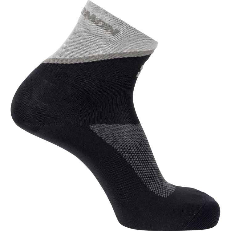 LC2909200 Skarpety Salomon PULSE ANKLE BLACK / GULL GRAY / SILVER CLOUD TatraStore