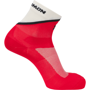 LC2909300 Skarpety Salomon PULSE ANKLE Fiery Red / VANILLA ICE / BLACK TatraStore