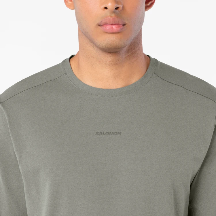 Koszulka TRACKLINE LS TEE M Castor Gray (2).png