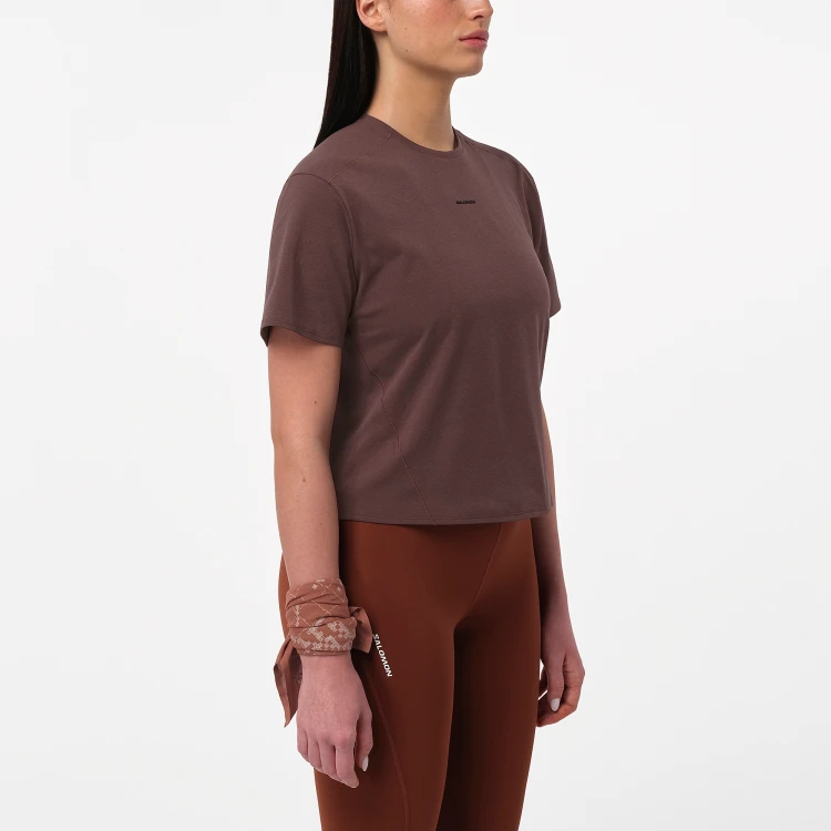 Koszulka TRACKLINE SS TEE W Coffee Bean (4).png