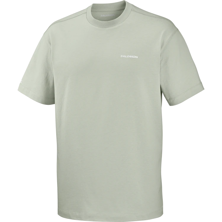 LC3016200 Koszulka Salomon LOGO RELAXED TEE M WROUGHT IRON TatraStore (1).png