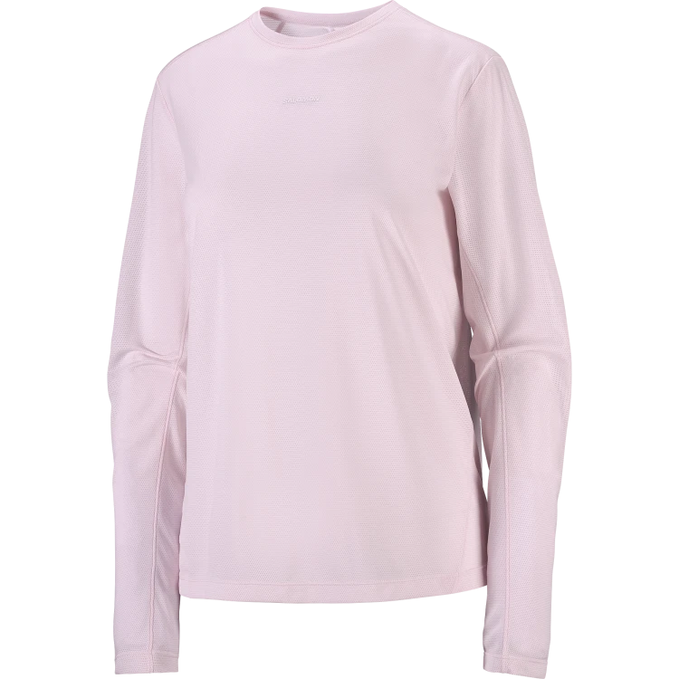 LC3039600 Koszulka damska Salomon SHAKEout CORE LS TEE W ICY PINK TatraStore (1).png