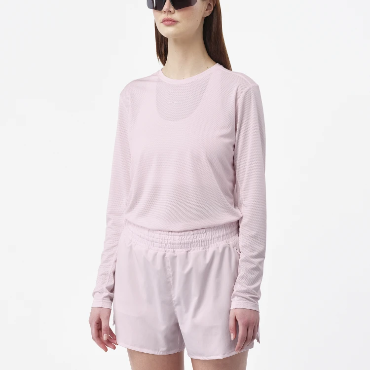 LC3039600 Koszulka damska Salomon SHAKEout CORE LS TEE W ICY PINK TatraStore (2).png