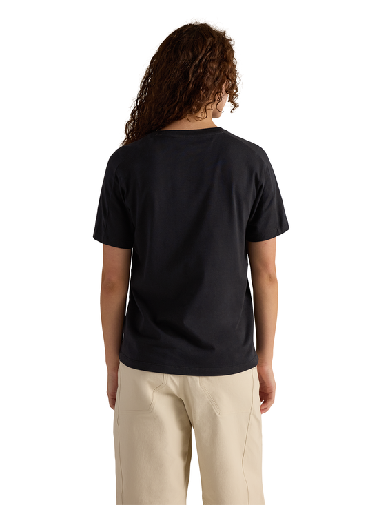 Koszulka Arcteryx Kragg SL CTN Heatmap Crew SS W Black (2).png