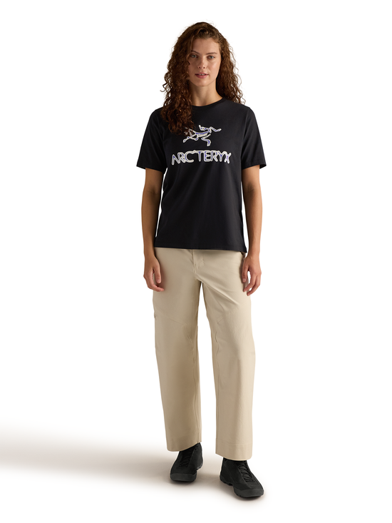 Koszulka Arcteryx Kragg SL CTN Heatmap Crew SS W Black (5).png
