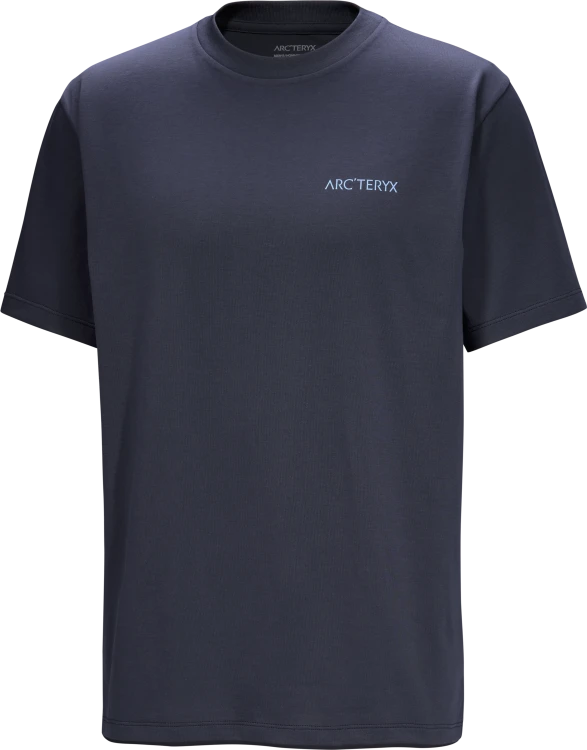 X000009538_001280 Arcteryx Kragg SL Cotton Blurred Bird Shirt SS Black Sapphire (4).png