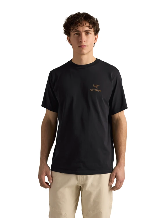 X000009535 Arcteryx Kragg SL Cotton Bird Word Shirt 24K Black (2).png