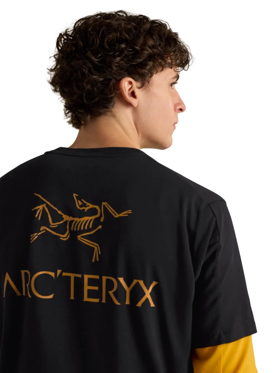 X000009535 Arcteryx Kragg SL Cotton Bird Word Shirt 24K Black (4).png