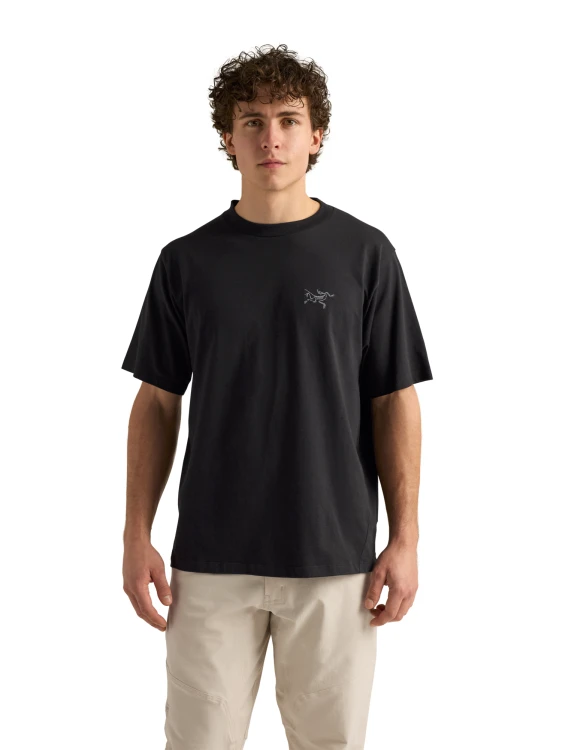 X000010702 Kragg Cotton Emblem Crew Neck Shirt Black Men (4).png
