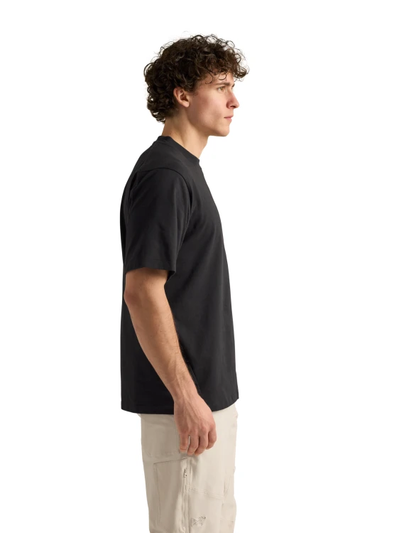 X000010702 Kragg Cotton Emblem Crew Neck Shirt Black Men (3).png