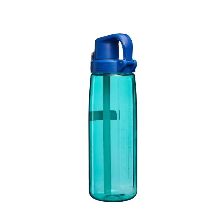 Butelka NALGENE 24oz FreshFlow Blue Aqua - Blue Cap (1).jpg