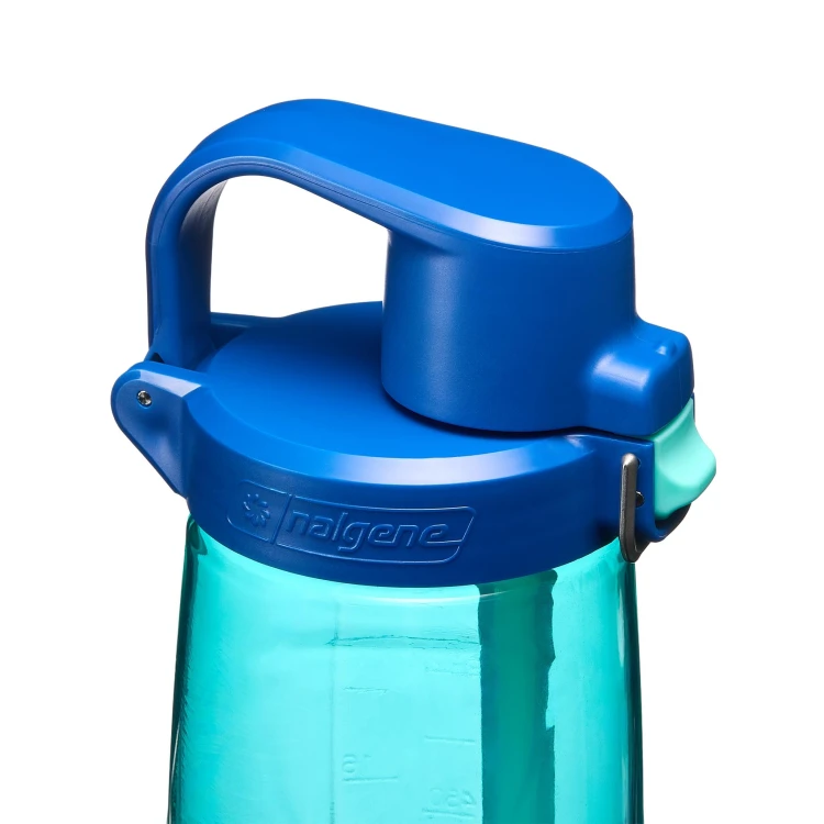 Butelka NALGENE 24oz FreshFlow Blue Aqua - Blue Cap (4).jpg