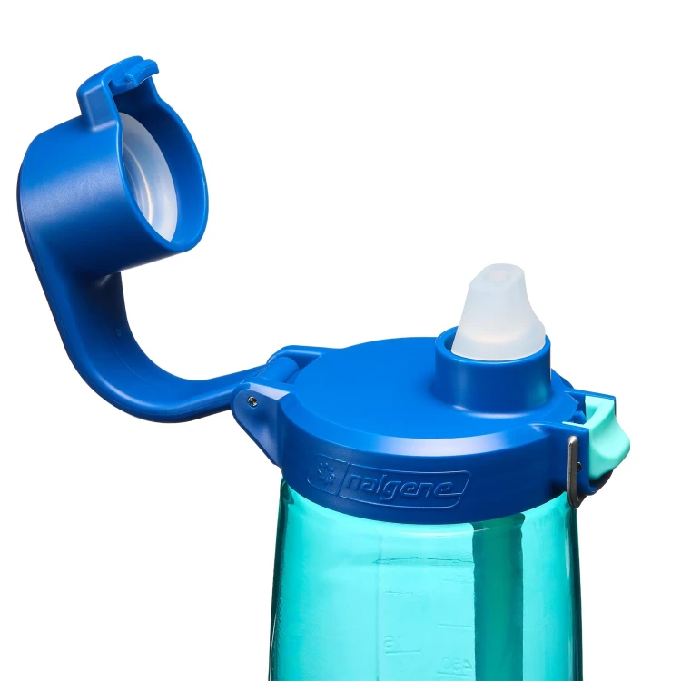 Butelka NALGENE 24oz FreshFlow Blue Aqua - Blue Cap (5).jpg