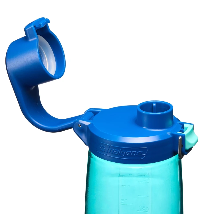 Butelka NALGENE 24oz FreshFlow Blue Aqua - Blue Cap (6).jpg