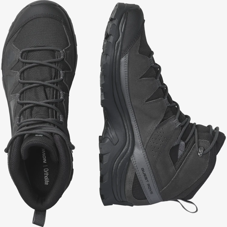 L47181300 męskie buty trekkingowe Salomon QUEST ROVE Gore Tex black tatra store.webp