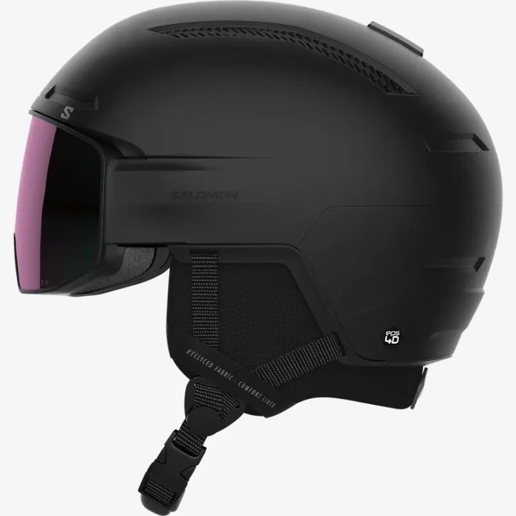 L47011700 kask narciarski z goglami salomon driver pro sigma black czarny universal tatra store.webp