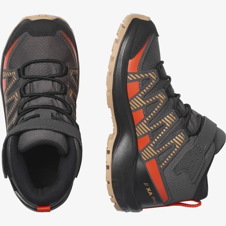 L41728700 buty dziecięce trekkingowe salomon xa pro v8 mid k cswp magnet acorn cherry tomato tatra store.webp