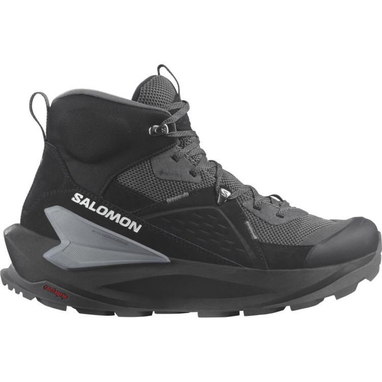 L47295900 buty wysokie męskie salomon ELIXIR MID GTX Black Magnet Quiet Shade tatrastore.jpeg