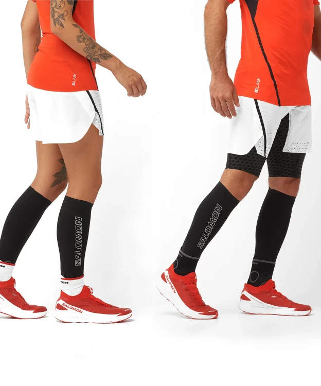 LC2030600 opaska na łydkę kompresja salomon slab speed calfs u black.webp