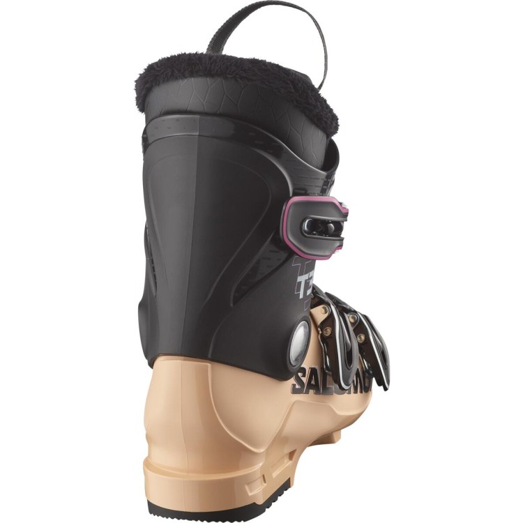 L47362200 Buty narciarskie dziecięce Salomon T3 RT - Black / Beach Sand / White TatraStore