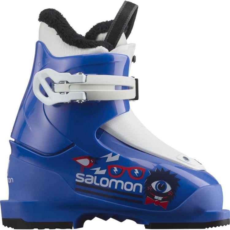 L41178100 Buty narciarskie dziecięce Salomon T1 - Race Blue / White TatraStore