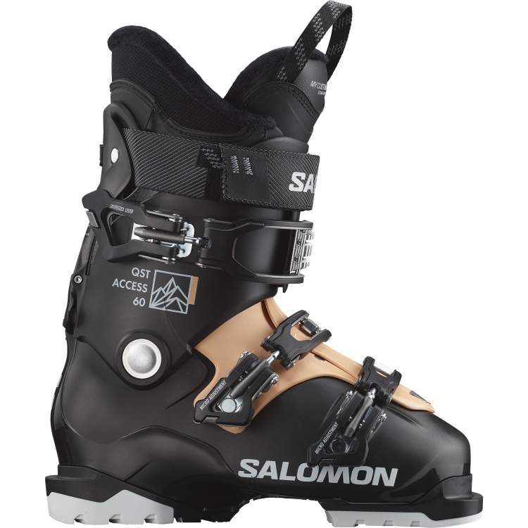 L47344600 Buty narciarskie damskie QST ACCESS 60 W Black / Beach Sand / White TatraStore
