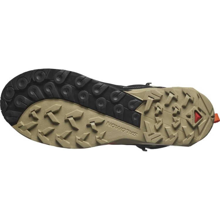 L47686600 Buty Salomon X ULTRA ALPINE MID GTX Gore-Tex Sponge Black Red Orange.jpeg