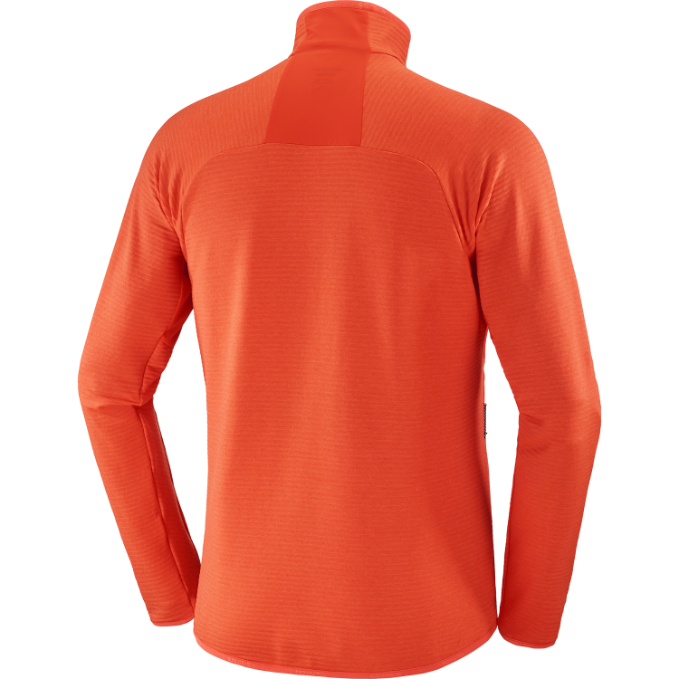 LC2352700 Bluza Salomon ESSENTIAL LIGHTWARM FZ M Cherry Tomato TatraStore.pl