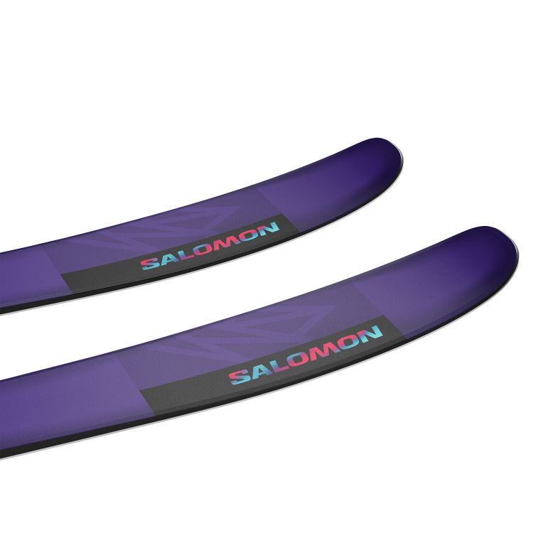 L47606800 Salomon QST 98 Tillandsia Purple / Pastel Neon Blue 3 / Poppy Red