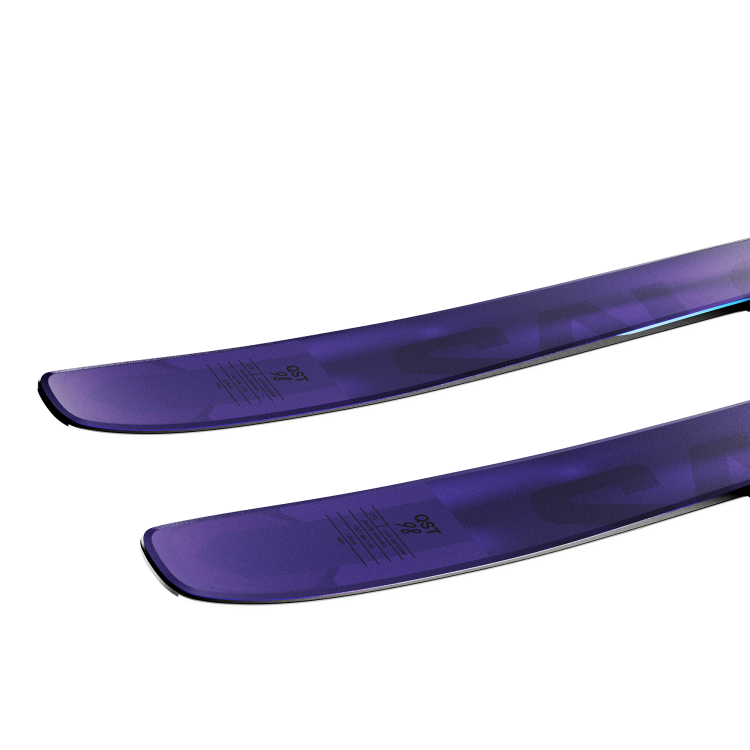 L47606800 Salomon QST 98 Tillandsia Purple / Pastel Neon Blue 3 / Poppy Red