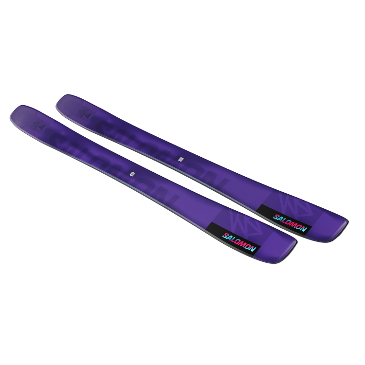 L47606800 Salomon QST 98 Tillandsia Purple / Pastel Neon Blue 3 / Poppy Red