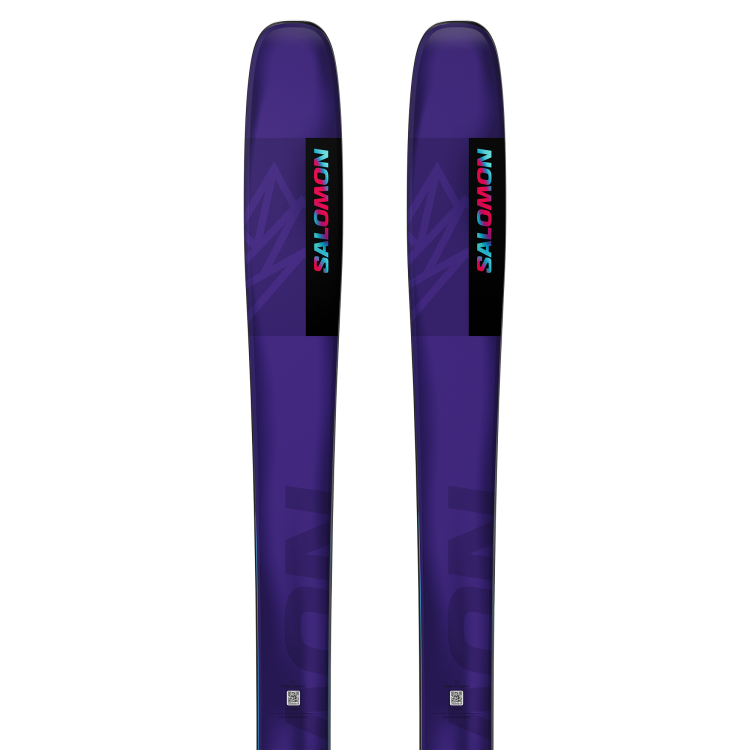 L47606800 Salomon QST 98 Tillandsia Purple / Pastel Neon Blue 3 / Poppy Red